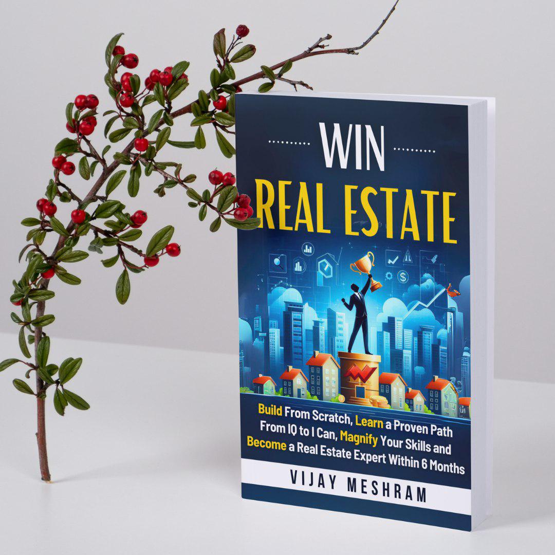 Win Real Estate book by Vijay Meshram